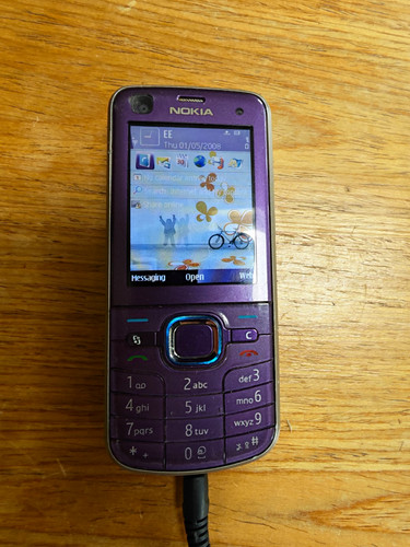 Nokia 6220 classic - nokia, purple