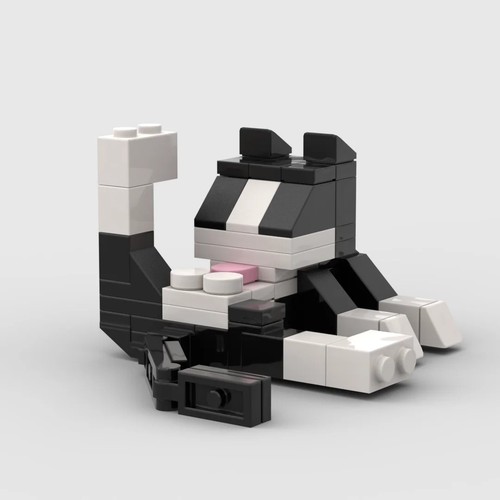 Animal series cat building - animal,