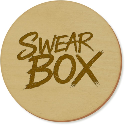 Swear box coaster drinks - coaster, /