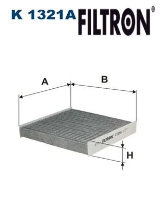 Interior air filter 1321a - filter, k