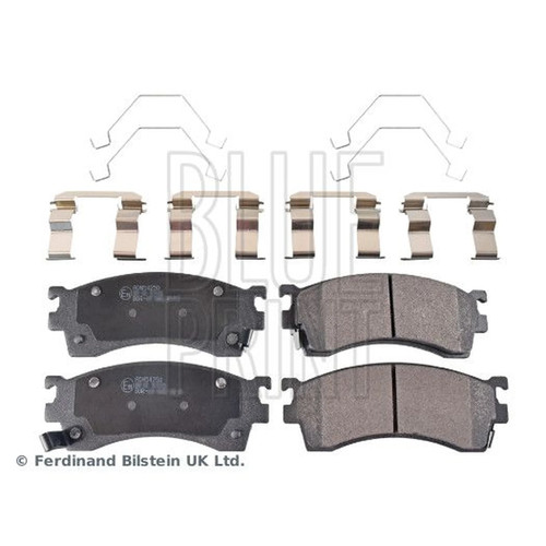 Blue print front brake pad - brake, set