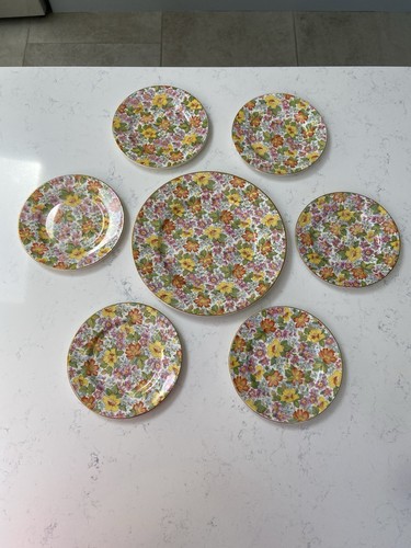 Vintage ridgway chintz design - vintage,