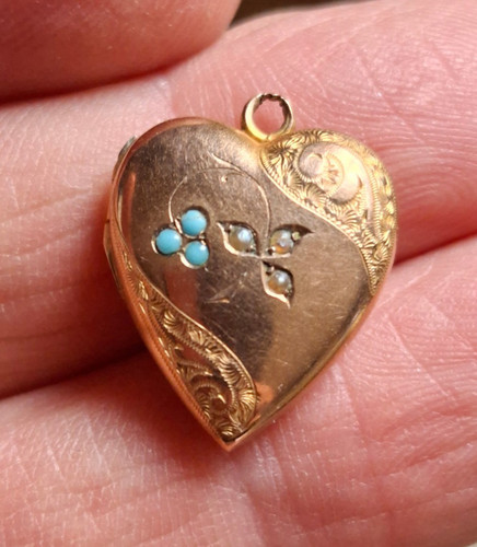 Antique victorian 9ct gold - antique,