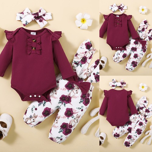 Newborn baby girls ruffle - newborn,