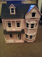 Wooden Dolls House 2ft High No