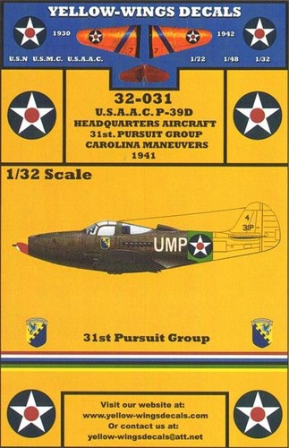Yellow wings yw32031 - yellow, 1:32