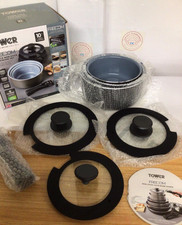 Tower Freedom T800201 7 Piece Cookware Set with Ceramic Coating.