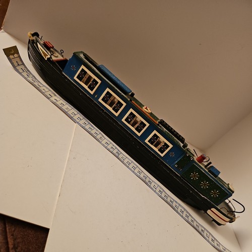 Wooden canal narrowboat - canal, narrowboat●