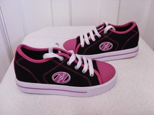 Heelys Classic X2 Skate Shoes - Black/White/Pink -  Size UK  1 / euro 33