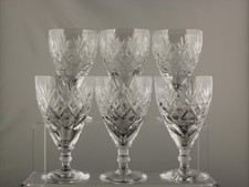 Set of 6 Webb Corbett Crystal