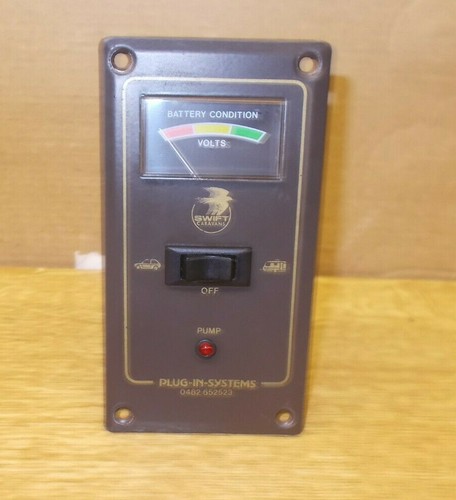 Caravan battery status - battery,