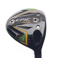Used Callaway EPIC Flash Sub Zero 3 Fairway Wood / 15 Degrees / Stiff Flex
