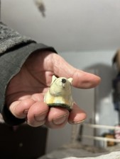 Ceramic Mouse Figurine 