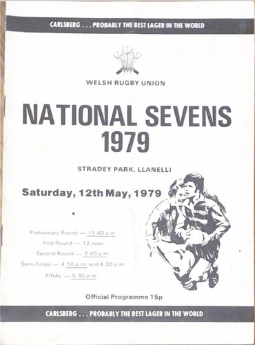 1979 wru national - national, sevens