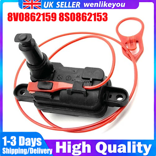 Fuel tank filler flap - filler, actuator