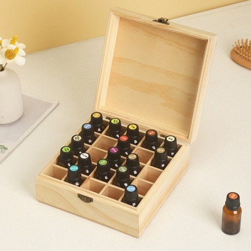 Wooden essential oil storage - wooden,