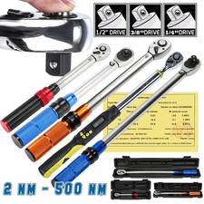 Calibrated Digital Torque Wrench 1/4" 3/8"1/2" 3/4" Drive Reversible Adjustable