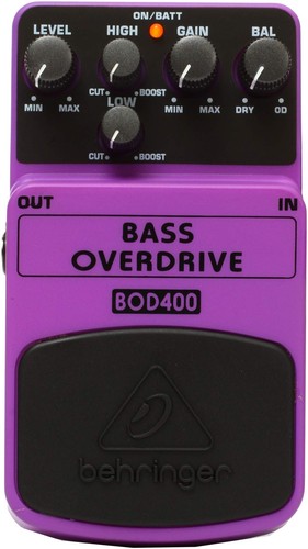 Behringer bass overdrive - behringer,