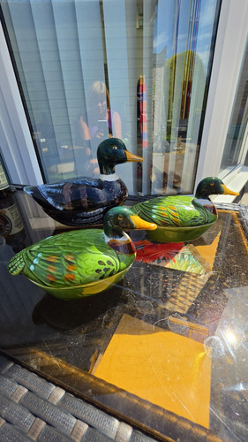 Michel caugant ceramic - ceramic, duck
