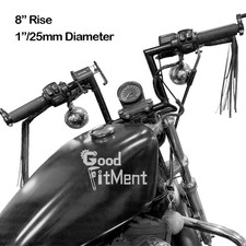 8" Rise 1 inch Handlebar Z-Bar