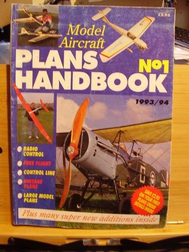 Model aircraft plans handbook - plans,