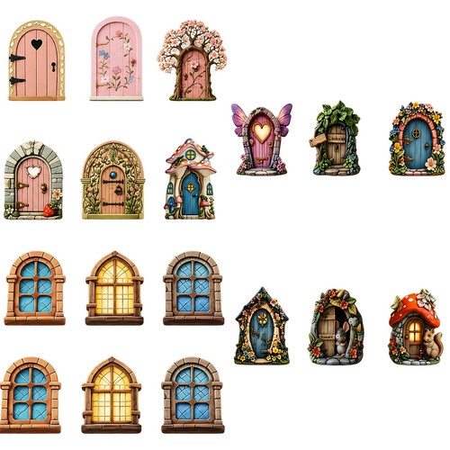 Beotnp pcs fairy door - beotnp,