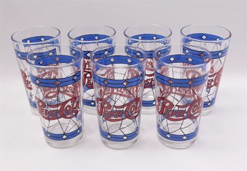 Vtg stained glass - vtg, pepsi-cola