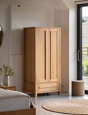 M&S Sonoma Double Wardrobe Oak