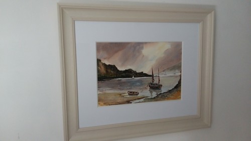 Original seascape watercolour