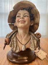 Capodimonte bust porcellane