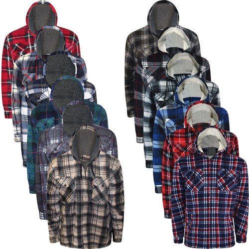 Mens thick padded sherpa fur - mens,