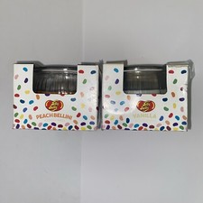 Jelly belly, Vanilla And Peach Bellini 2x Beautiful Candles Free P&P