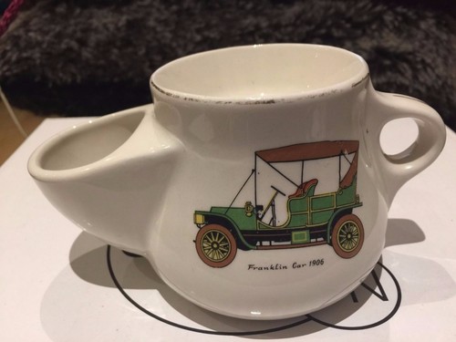 Vintage shaving mug scuttle - vintage,