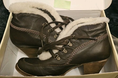 Radley brown leather ankle - leather,