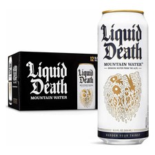 Liquid Death Mountain Water 12 x 500ml