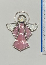 Stained Glass Angel. Sun