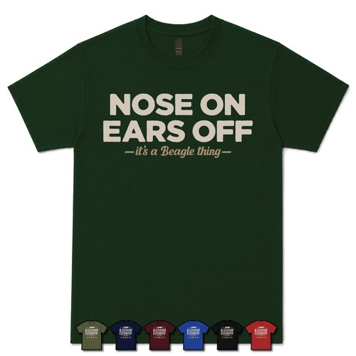 Nose ears off beagler - ears,