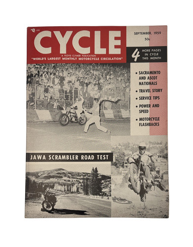 Cycle magazine september 1959 - september,
