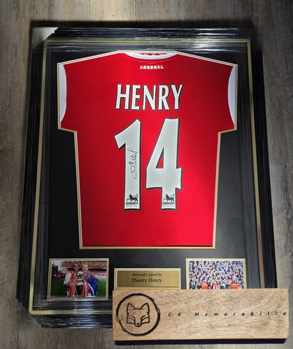 Signed thierry henry and - thierry,