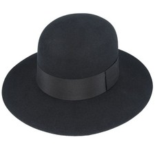 Wide Brim Bolero Fedora Hat