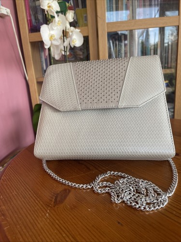 Timothy hitsman silver clutch - silver,