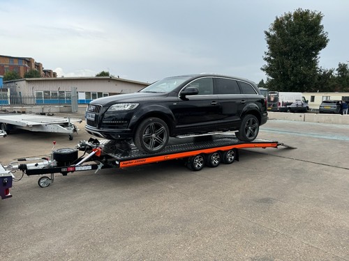 Car transporter trailer x - car,