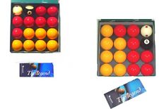ARAMITH 2" (50.8mm) PREMIER PRO CUP ADDITION REDS + YELLOWS POOL BALLS