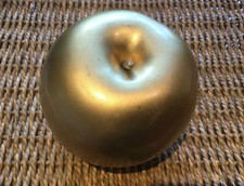 Large Gold Apple Home Decor