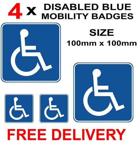 Disabled blue badge - disabled,