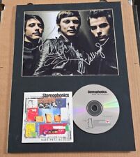 STEREOPHONICS - Signed Autographed - Word Gets Around - Album Display On Card