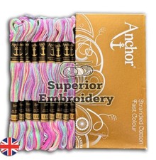 Pack of 6 Anchor Stranded