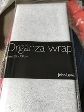 John Lewis Organza Wrap Sheet