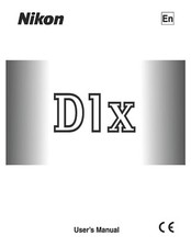 NIKON D1X CAMERA PRINTED