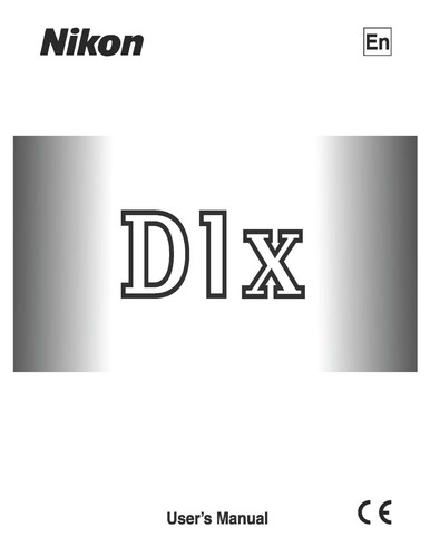 Nikon d1x camera printed - camera,